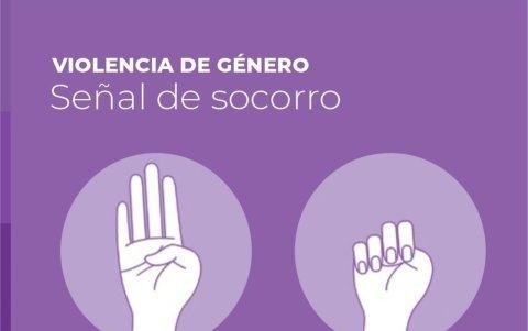 Aprenda esta señal y hágala cuando necesite auxilio.