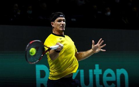 Emilio Gómez, raqueta número uno de Ecuador en la Copa Davis.