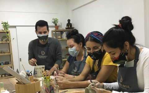 Ceramicalma tiene actualmente 30 estudiantes que asisten a clases de lunes a jueves y sábados
