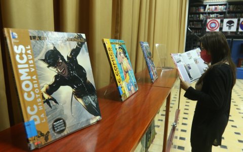 Los de mayor lectura son los superhéroes como Batman,  Superman, Capitán América.