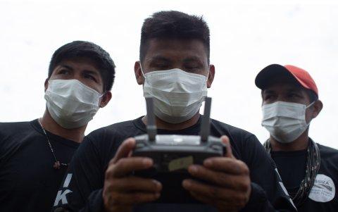 Varios grupos participan en la defensa de su territorio.