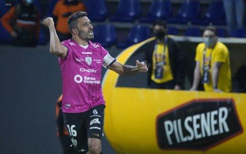 Cristian Pellerano es el generador de juego del Independiente del Valle.