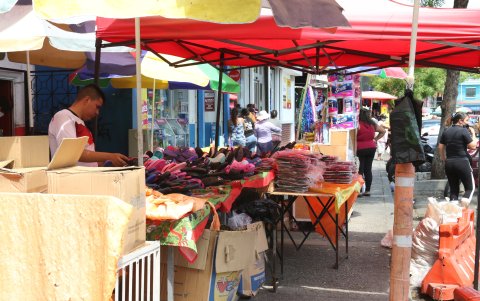 Las ventas  han aumentado en las calles, en los últimos días.