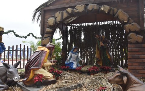 Nacimiento en el Malecón 2000