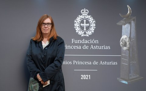 La británica Sarah Gilbert, premio Princesa de Asturias de Investigación Científica y Técnica, una de las mujeres más destacadas del año.