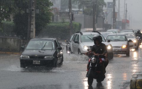 El norte de la ciudad fue la que más estragos sufrió por la lluvia.