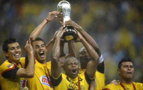 Christian 'Chucho' Benítez salió campeón con el América.