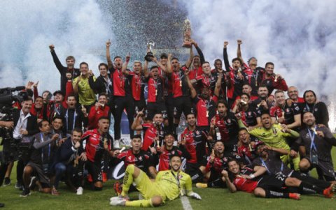 Aníbal Chalá fue campeón con Atlas al terminar esta última temporada.