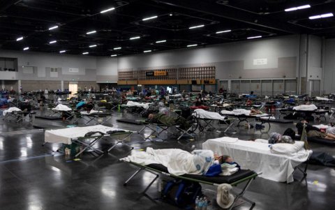 Calor. En el pueblo canadiense de Lytton se registró 49,6 grados.