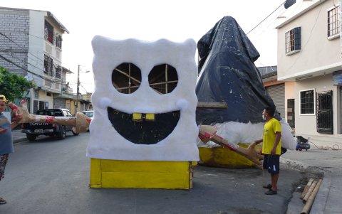 Bob Esponja y Patricio Estrella.