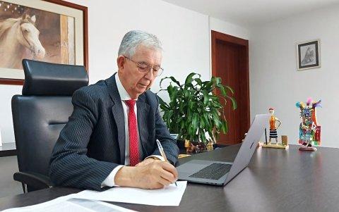 Alejandro Ribadeneira, titular de la Secretaría Nacional de Ciencia, Tecnología e Innovación (Senescyt) del Gobierno de Guillermo Lasso.