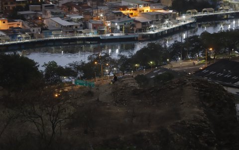 Comunidad. Los más afectados son los que colindan con el territorio, quienes denuncian que los delincuentes esperan que bajen los visitantes para robarles.