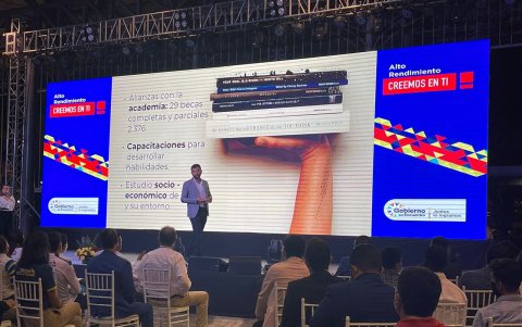 Sebastián Palacios, Ministro del Deporte, expuso el 22 de diciembre las nuevas aristas de un renovado proyecto que planea ser más cercano y efectivo con los atletas.