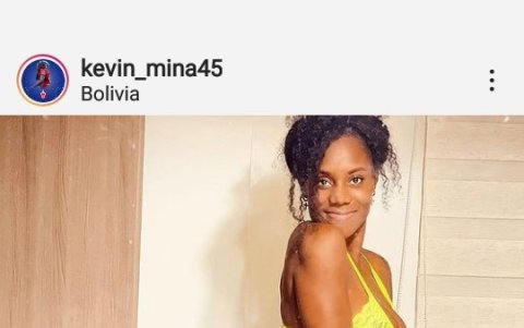 Kevin Mina y su pareja, la actriz Érika Valencia.