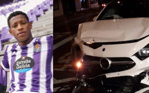 Gonzalo Plata y su penoso incidente en España.