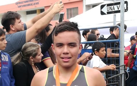 Fue una de las revelaciones del país en los primeros Juegos Panamericanos Junior.