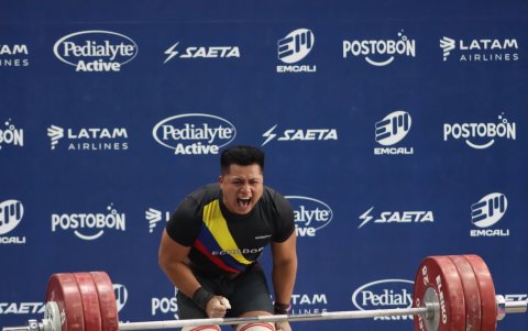 El halterista fue abanderado de Guayas en Juegos Nacionales y obtuvo bronce en los Panamericanos Junior.