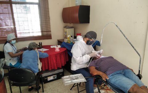 El año pasado se realizaron brigadas de Odontología y Medicina General.