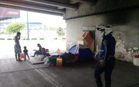 Efecto. Los ciudadanos fueron desalojados del área.