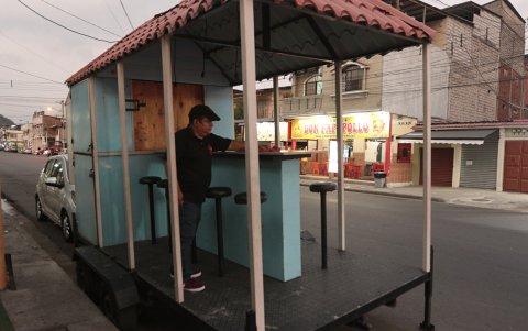 Impulso. En la 13 y Capitán Nájera esperan reactivar el negocio, pues no lo atienden por el aumento de la ómicron.