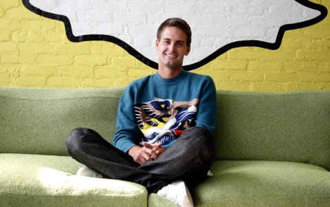 Evan Spiegel.
