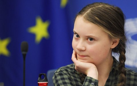 Greta Thunberg.