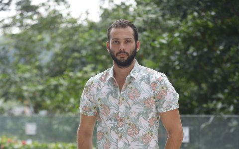 Moda masculina para playa.