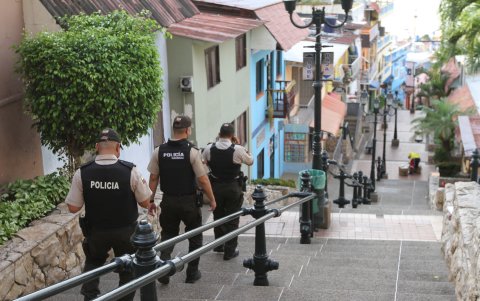 Después del asalto que terminó con la vida de un turista holandés, se ejecutaron rondas policiales en el cerro Santa Ana, en enero pasado.