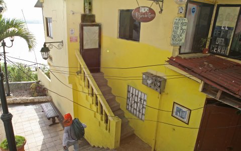 Este fue el bar donde se reportó el lamentable hecho.