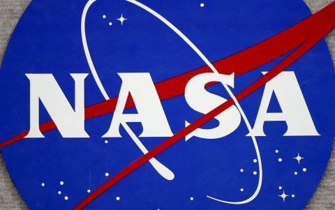Logo de la NASA, en una fotografía de archivo.