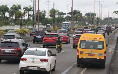 En Samborondón el caos es durante todo el día