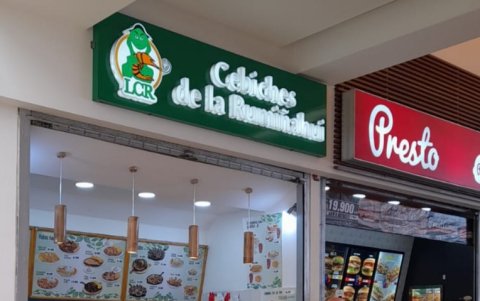 Un local de Los Cebiches de la Rumiñahui en Pasto, Colombia.