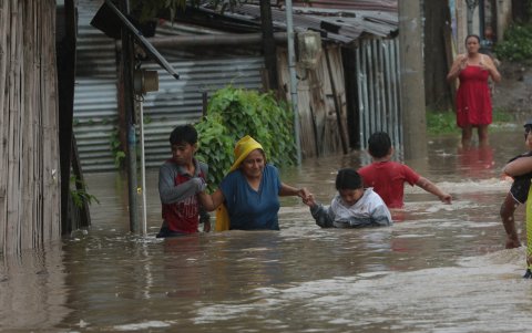 Así lucían varios lugares de Guayaquil