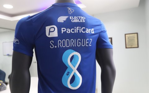 Camiseta de Emelec parte trasera.