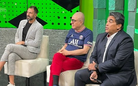 Esteban Dreer, Vito Muñoz y Diego Arcos en Esto es fútbol.