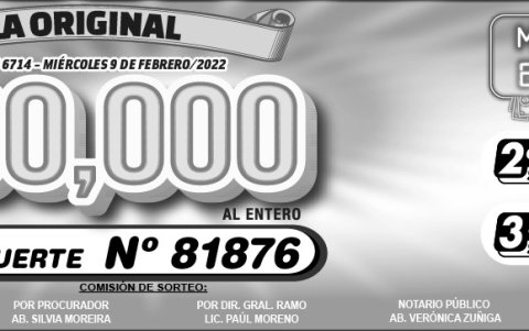 Resultados oficiales.