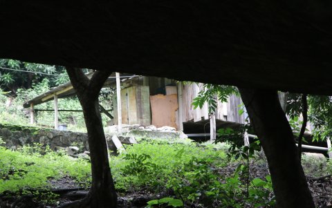 En pleno corazón del cerro, denuncian los residentes, se han construido de forma ilegal viviendas.