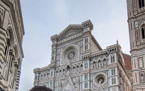 Jaz y Stevie en Florencia, Italia.