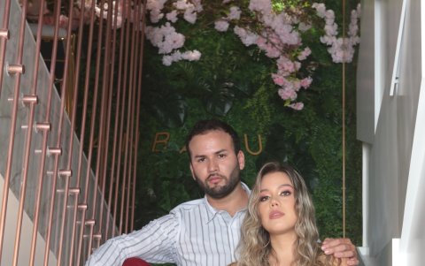 Look para San Valentín.