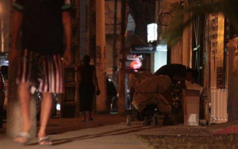 Hay mucha tensión entre los residentes por el paso de muchos recicladores.