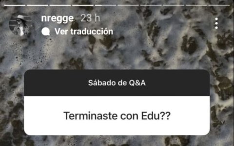 La historia en la que Natalia Regge confirma su separación con Eduardo Maruri