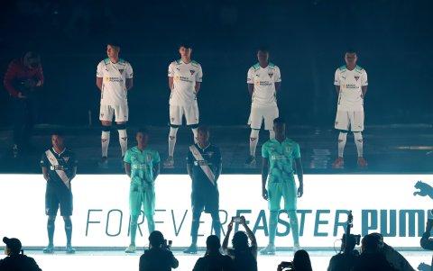 Los uniformes que utilizarán los albos esta temporada.