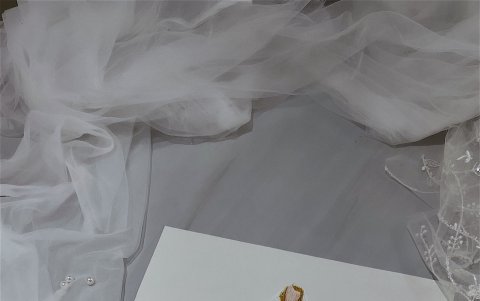 Boceto del vestido de Cynthia Viteri.