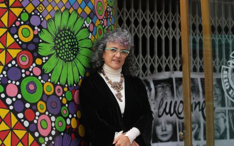 La gestora cultural aprendió de cine en el camino, mientras trabajaba.