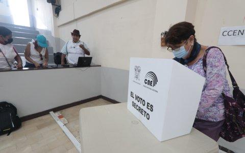 La mesa 1 fue la que más votantes tuvo durante el proceso.