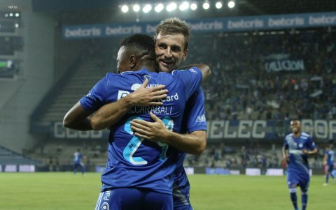 Bruno Pittón fue uno de los jugadores más destacados en el triunfo del Bombillo.