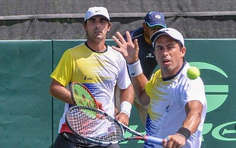 Gonzalo Escobar (d) y Diego Hidalgo (i) han priorizado su crecimiento en dobles.