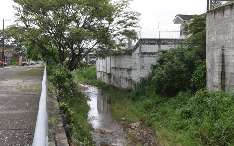 Cumbres Bajas de Los Ceibos. La zanja que atraviesa el vecindario ha dañado hasta el suelo y las paredes de algunas viviendas. 2. Urdesa.