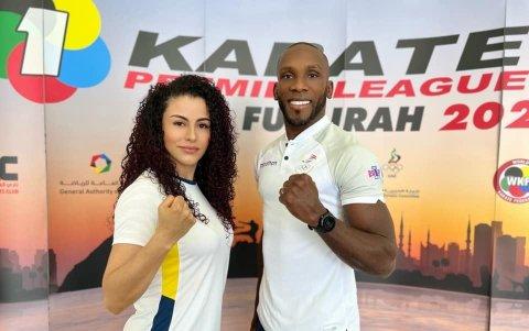 La deportista está casada y entrena con el dominicano Gustavo Dionisio.