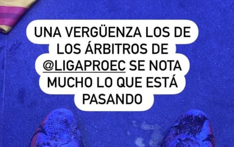Sergio López se desahogo en su cuenta de Instagram.